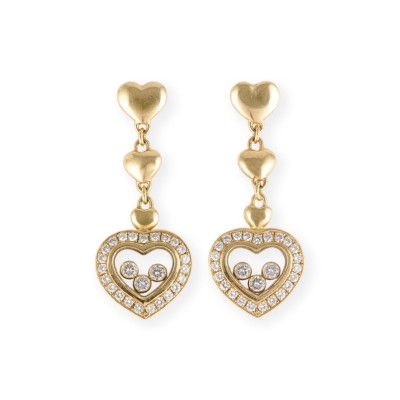 Picture 'CHOPARD' HAPPY DIAMONDS OHRHÄNGER