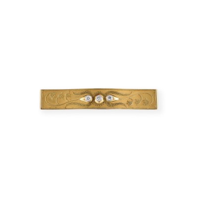 Bild ART NOUVEAU BROSCHE