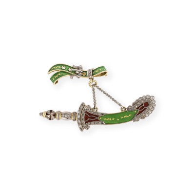 Bild VINTAGE SCHWERT BROSCHE