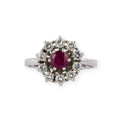 Bild RUBIN HALO RING