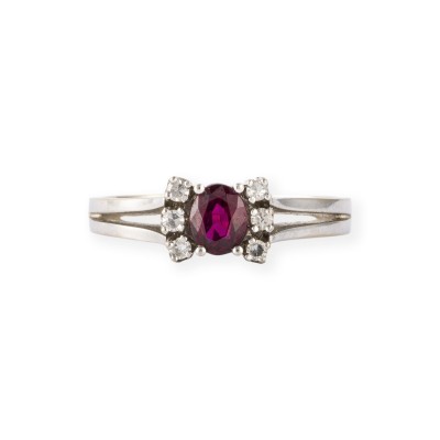 Bild RUBIN DIAMANT RING