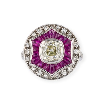 Picture LUXURIÖSER COCKTAIL RING