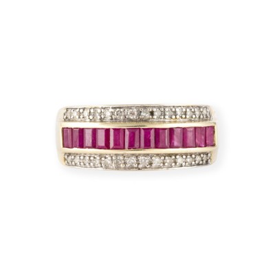 Bild RUBIN DIAMANT BANDRING