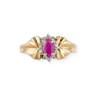 Bild FEINER RUBIN ENTOURAGE RING