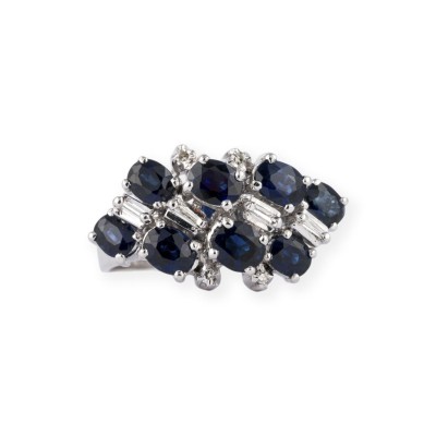 Picture SAPHIR DIAMANT RING