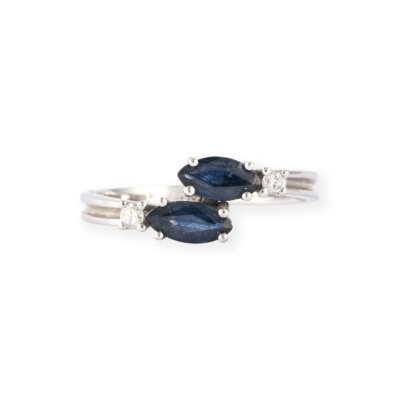 Bild FEINER SAPHIR BRILLANT RING