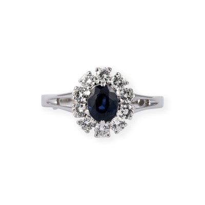 Bild SAPHIR HALO RING