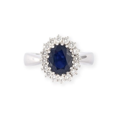 Bild SAPHIR HALO RING