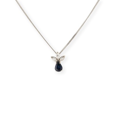 Picture ZARTES SAPHIR COLLIER
