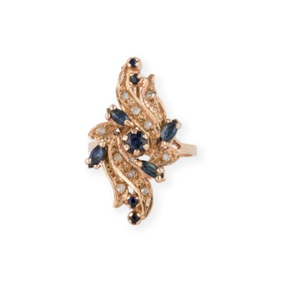 Bild SAPHIR DIAMANT RING