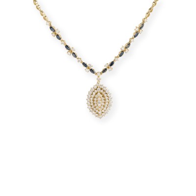 Picture DIAMANT SAPHIR COLLIER