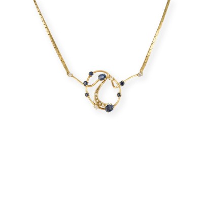 Bild VERSPIELTES SAPHIR COLLIER