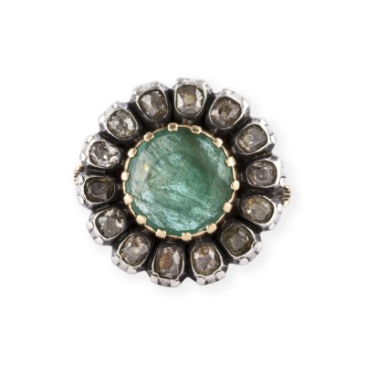 Bild VINTAGE SMARAGD COCKTAIL RING