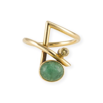 Picture SMARAGD DESIGN RING