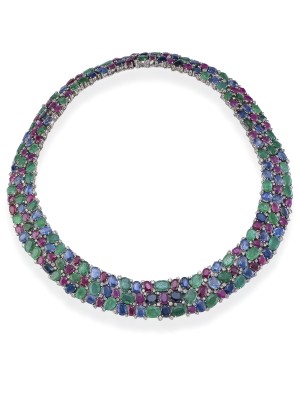 Bild ELEGANTES TUTTI FRUTTI COLLIER