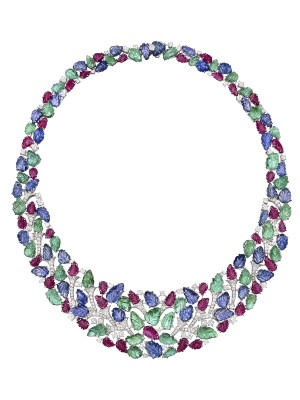 Picture BEDEUTENDES TUTTI FRUTTI COLLIER