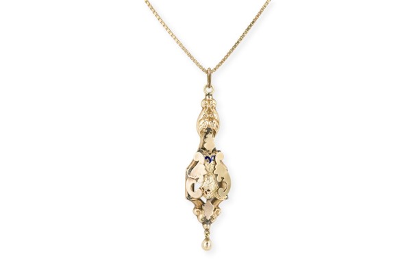 Bild COLLIER MIT EMAILLIERTEM ANHÄNGER
