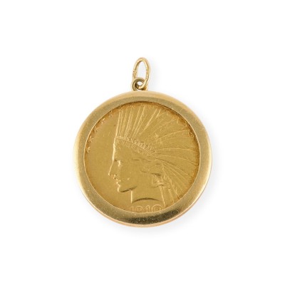 Auction 160<br>MÜNZANHÄNGER 10 DOLLAR