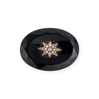 Bild ONYX STERN BROSCHE