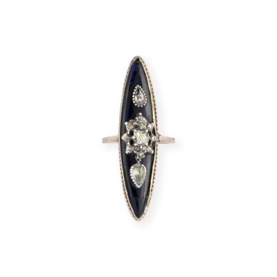 Bild HISTORISCHER NAVETTE RING 19. JH.