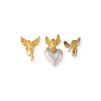 Picture 'DRACHENFELS DESIGN' 3-TEILIGES ENGEL SET
