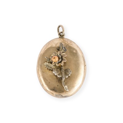 Auktion 160<br>BLUMEN MEDAILLON*