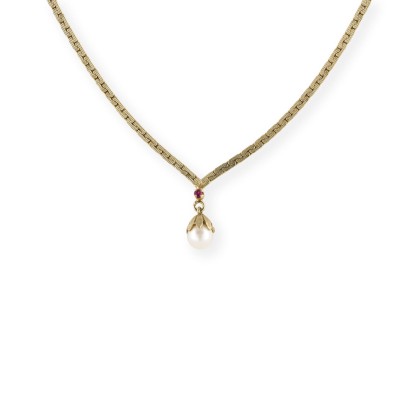 Picture COLLIER MIT PERLENANHÄNGER