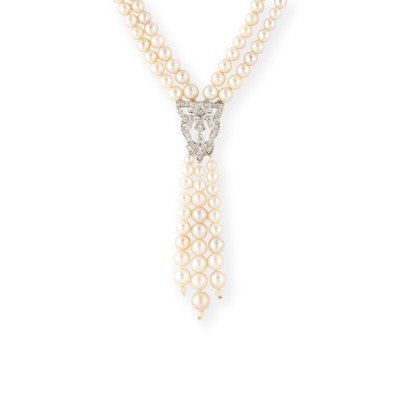 Bild PERLEN DIAMANT COLLIER