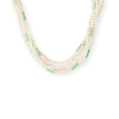Bild PERLEN CHRYSOPRAS COLLIER