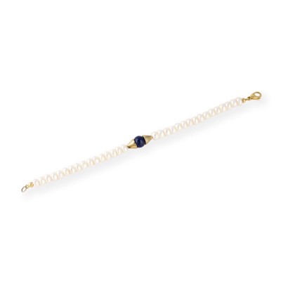 Bild PERLEN LAPIS LAZULI ARMBAND