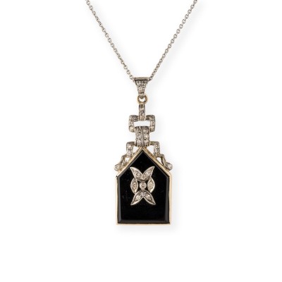Picture ART DÉCO ONYX COLLIER