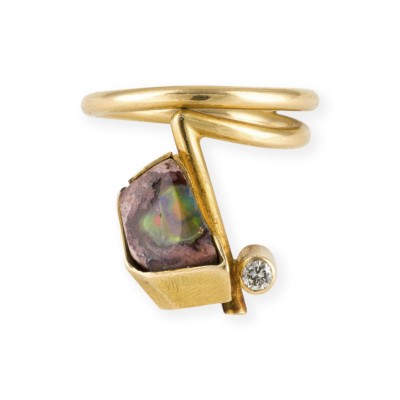 Picture BOULDER OPAL DESIGN RING