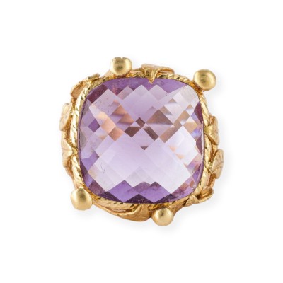 Picture DESIGN AMETHYST COCKTAIL RING