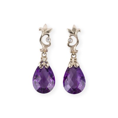 Picture AMETHYST OHRHÄNGER