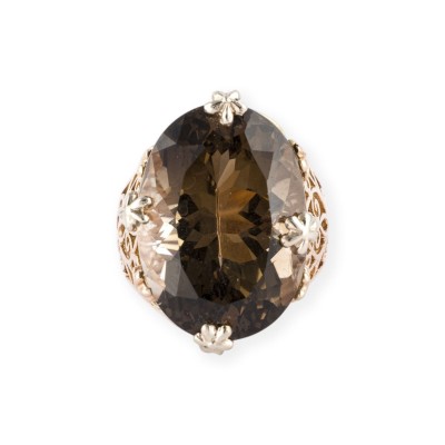Bild RAUCHQUARZ COCKTAIL RING