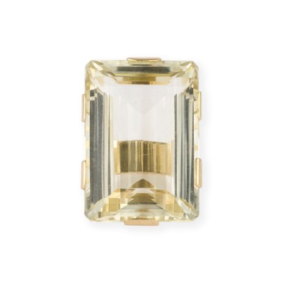 Bild GIGANTISCHER CITRIN COCKTAIL RING