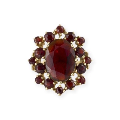 Picture GRANAT COCKTAIL RING