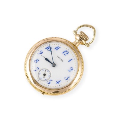 Auktion 160<br>JUGENDSTIL TASCHENUHR