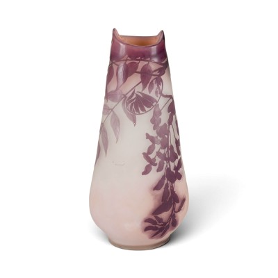 Auktion 160<br>VASE MIT BLAUREHEN-DEKOR