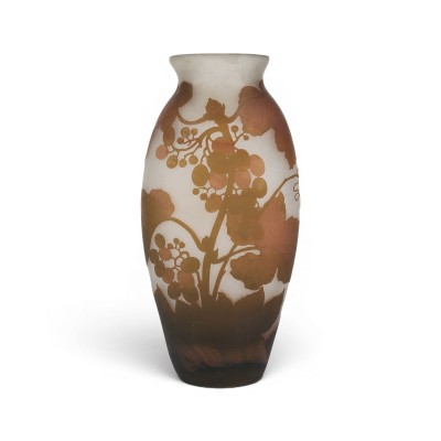 Bild VASE MIT WEINDEKOR