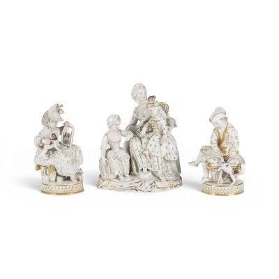 Bild DREI MEISSENER PORZELLANFIGUREN