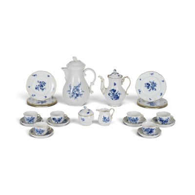 Bild 22-TEILIGES MOKKASERVICE 'BLAUE BLUME'