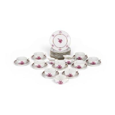 Bild 31-TEILIGES TEESERVICE 'APPONYI PURPUR'