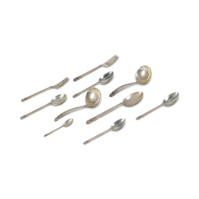 Auktion 160<br>117-TEILIGES BESTECKSET 'ROYAL DANISH'