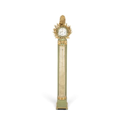 Auktion 160<br>KLASSIZISTISCHE SÄULENSTANDUHR
