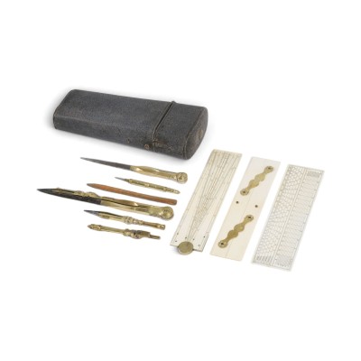 Bild SET VERMESSUNGS- UND ZEICHENINSTRUMENTE