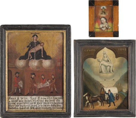 Auction 160<br>DREI CHRISTLICHE MALEREIEN