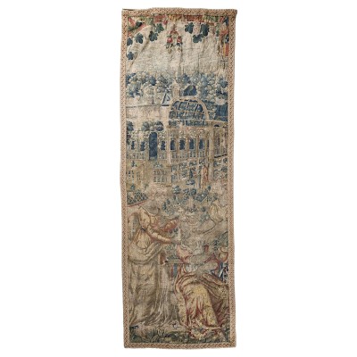 Picture TAPISSERIE MIT HÖFISCHER FIGURENSZENE