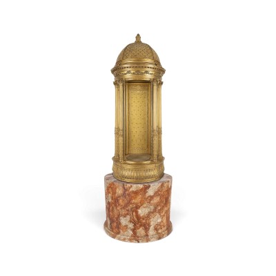 Bild MONUMENTALER GLASTEMPIETTO MIT UNTERSCHRANK