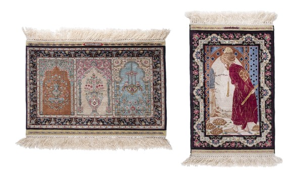 Auction 160<br>ZWEI KLEINE HEREKE SEIDE 'OZIPEK'